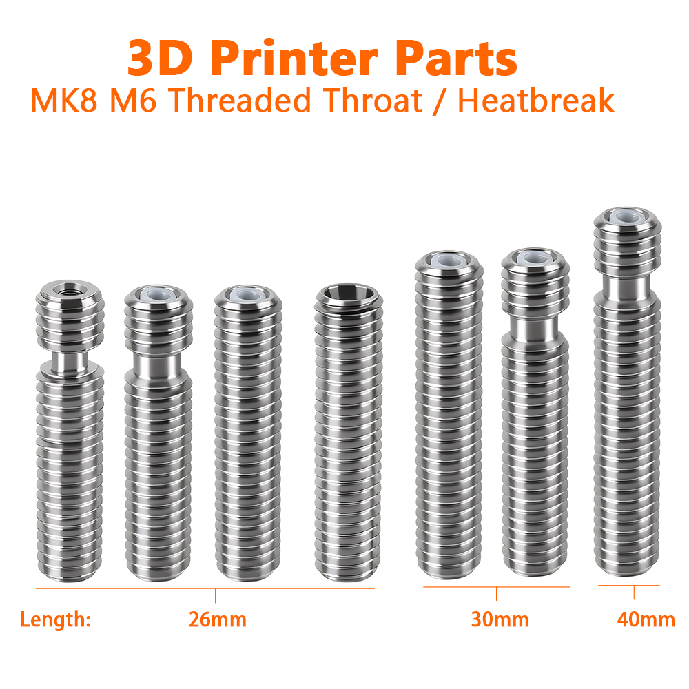 Ptfe Tape Thread - M6 boğaz 26 mm 30 mm