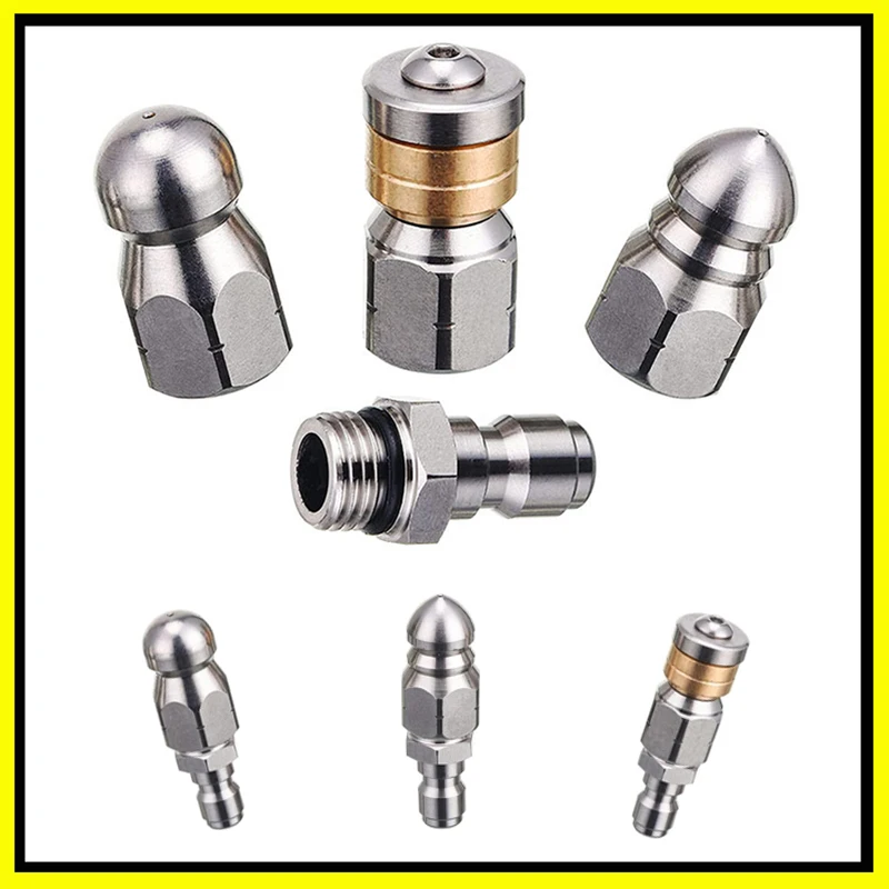 Drain Pipe Clip - Kanalizasyon Tahliye Hortumu Jet Temizleme Memesi