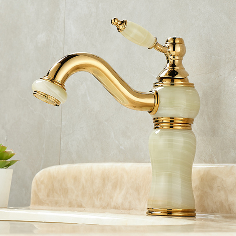 Basin Mixer Cartridge - Lüks Pirinç ve Yeşim Banyo Bataryası