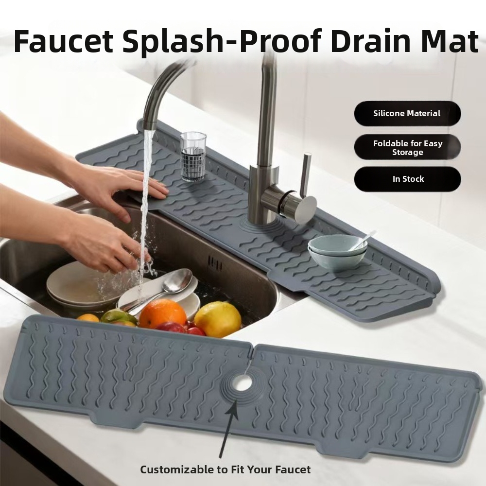 Yeni Silikon Musluk Drenaj Mat - Silicone Tap Washer incelemesi ve fiyatı