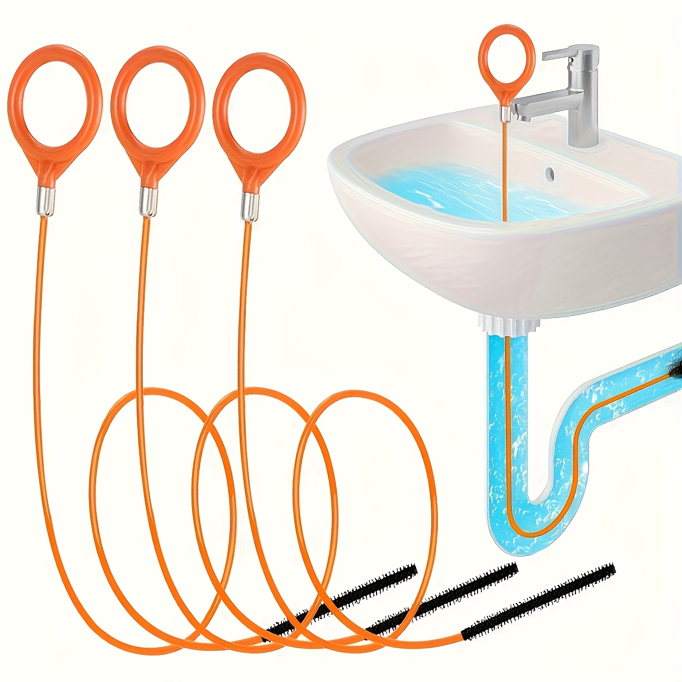 Lavabo Tıkanıklık Giderici Ale - Drain Snake Flexible incelemesi ve fiyatı