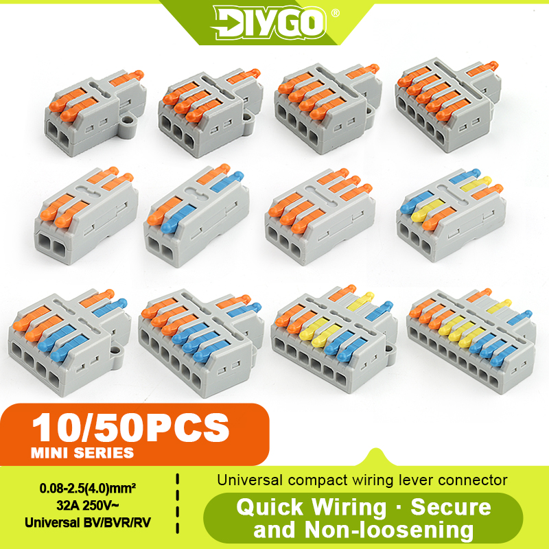 DIY GO 10/50 adet evrensel kom - Push Fit Connector incelemesi ve fiyatı