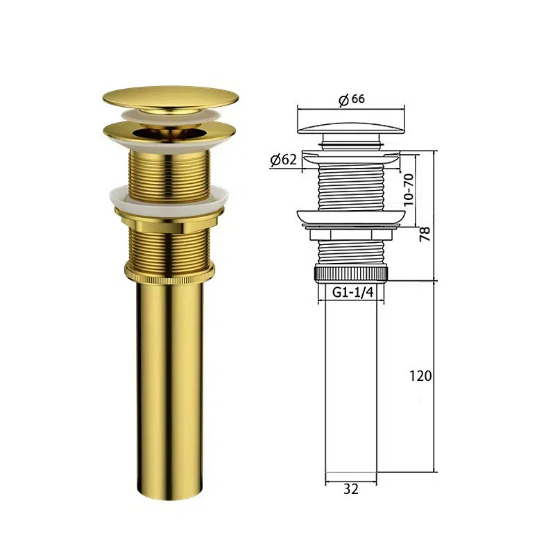 İtmeli Çıkarma Sifonlu Lavabo  - Drain Pipe Clip incelemesi ve fiyatı